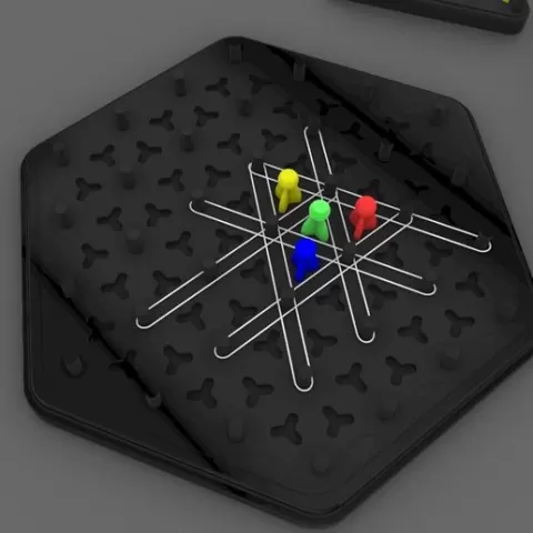 Rubber Triangle Chess Game
