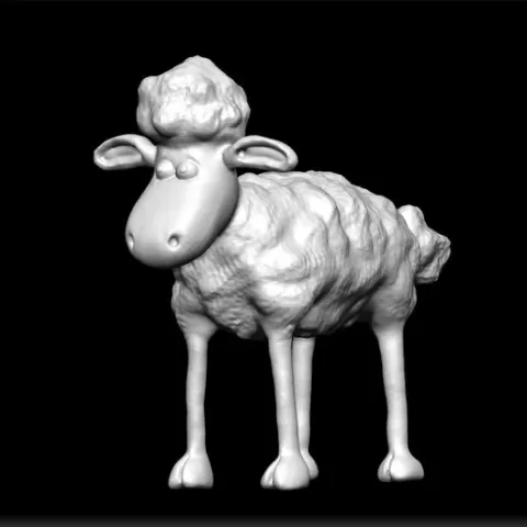 Sheep fluffy