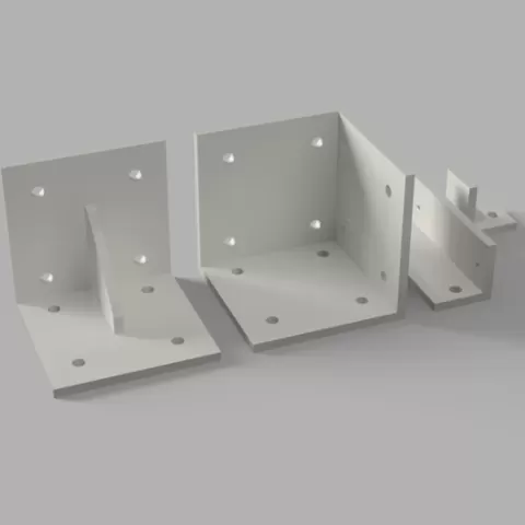 Cabinet Support Brackets for Enhanced Stability