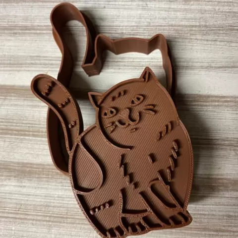 Cat cookie cutter
