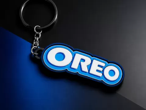Oreo keychain