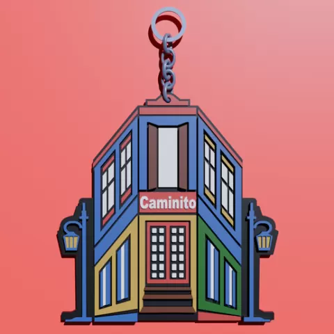Caminito Key Ring