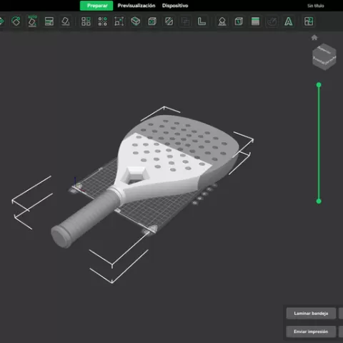 Padel racket