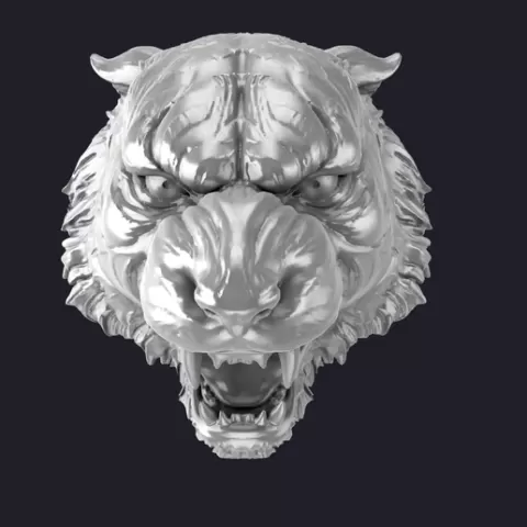 Tiger Head 3D MODEL
