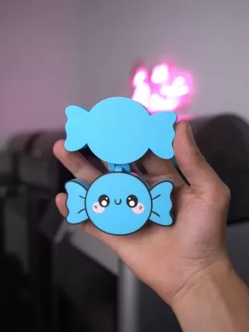 Kawaii Candy Hinged Box