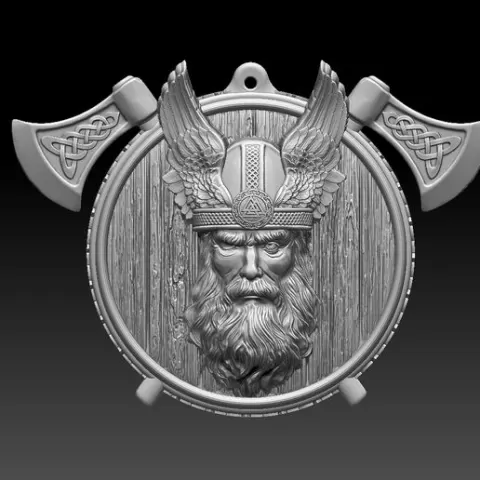 HM Kelt Viking Keychain 02