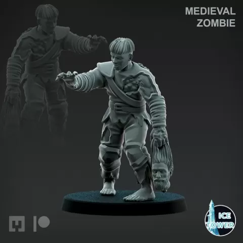 Medieval Zombie 3 by Ice Tower