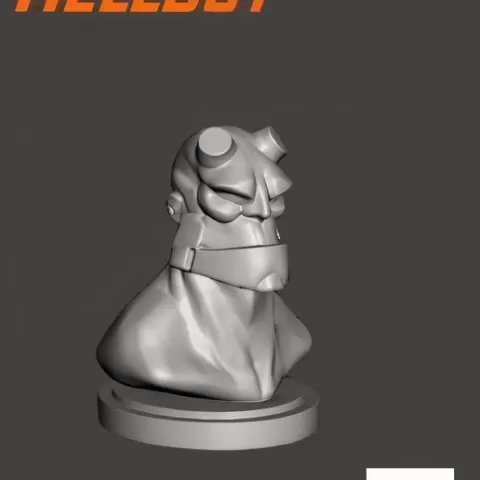 HELLBOY BUST