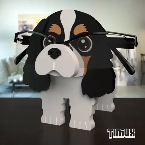 CAVALIER KING CHARLES SPANIEL GLASSES HOLDER