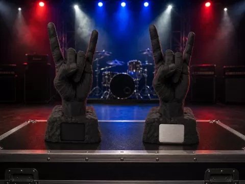 Rock Trophy – Metal Horns