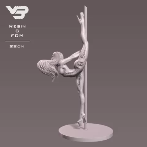 Pole Dancer Sculpture
