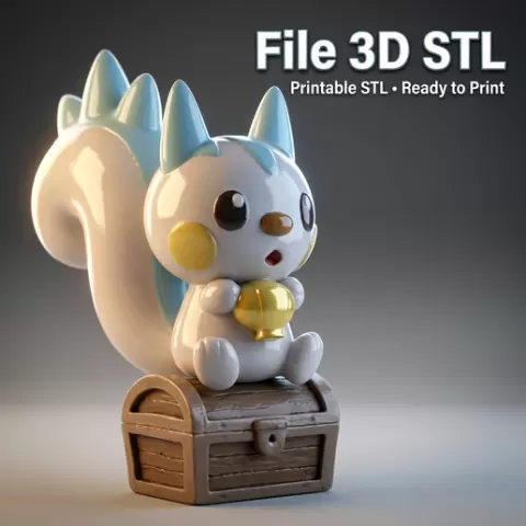 Pachirisu STL File
