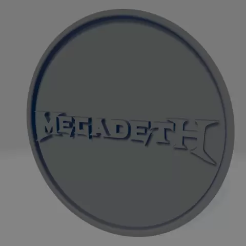 Megadeth coaster