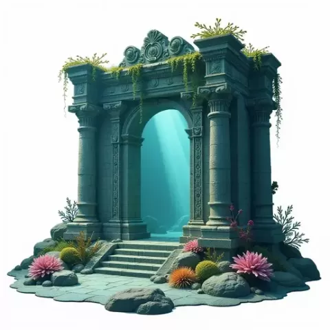Underwater Temple🏝️