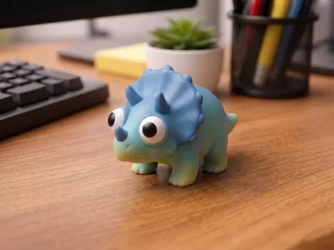 Desktop Dino Park_Triceratops