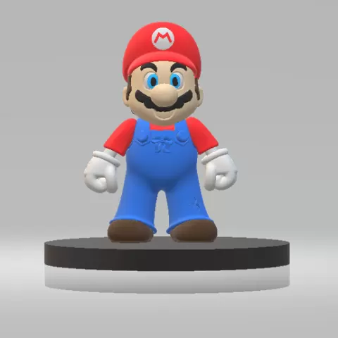MARIO TOY 3D PRINTABLE MODEL
