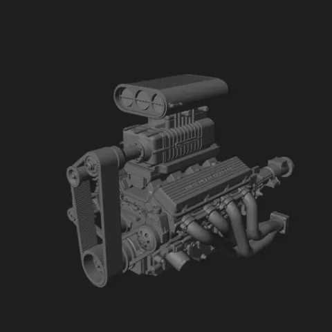 V8 OVERFEEDED ENGINE ver.1