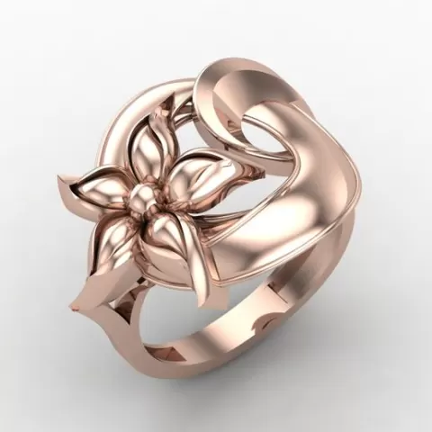 Plain Women Ring Jewelry Rings For Women STL 3DM 3D JEWELLERY