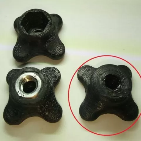M6 threaded wing nut