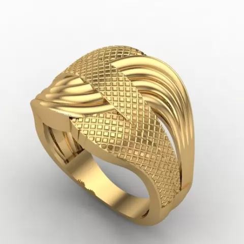 Plain Women Ring Jewelry Rings For Women STL 3DM 3D JEWELLERY