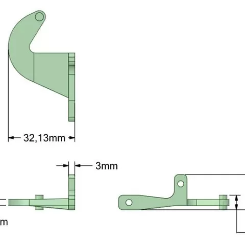 armrest cover tab