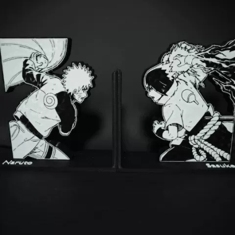 Naruto & Sasuke - The Ultimate Rivalry Bookend Pack (AMS Optimized).