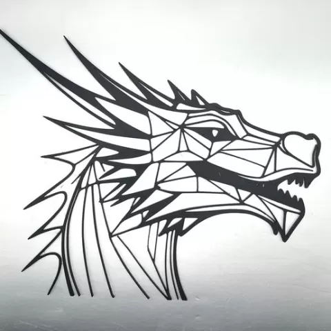 Dragon Line Art