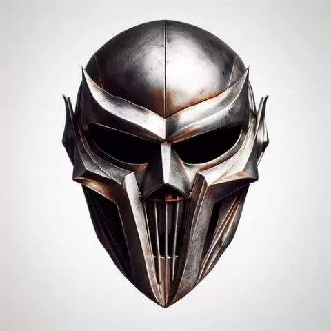 Metalica Rock Mask Punk Metal Mask Fan Art Costplay 3D Print STL File