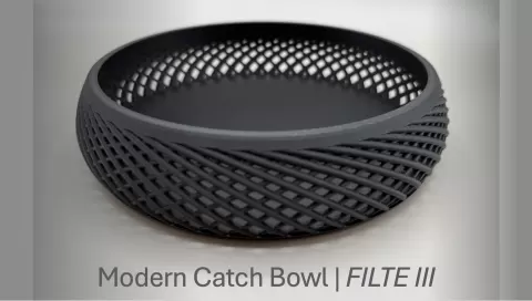 Modern Catchall Bowl - Filte III