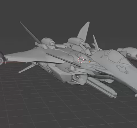 XFA-44 New Intake + Auxil Thrusters