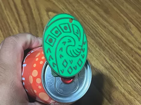 Heart of Te Fiti Pop Can Tab Opener
