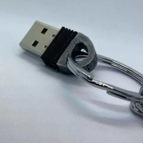 Keyring loop for USB device
