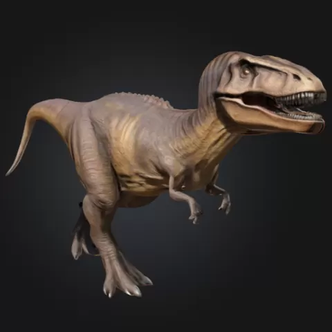 Realistic T-Rex 3D Model – High-Quality for 3D Printing & Rendering