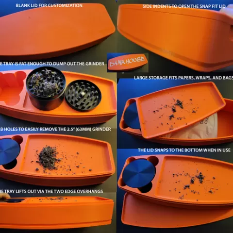 Handy Rolling Tray
