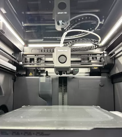 Bambu X1/P1S Chamber LED Riser Upgrade (Reinforced)