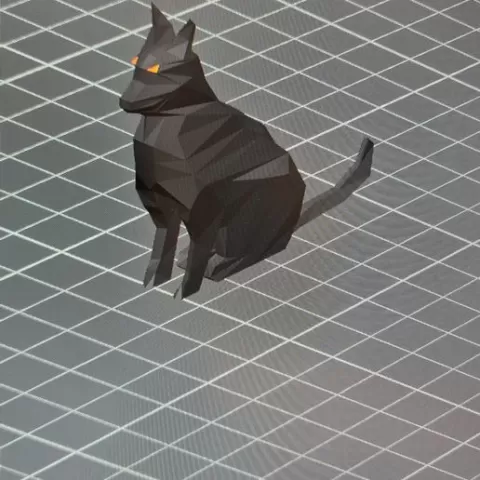 Low Poly Deamon Dog