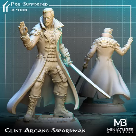 Clint Arcane Swordman
