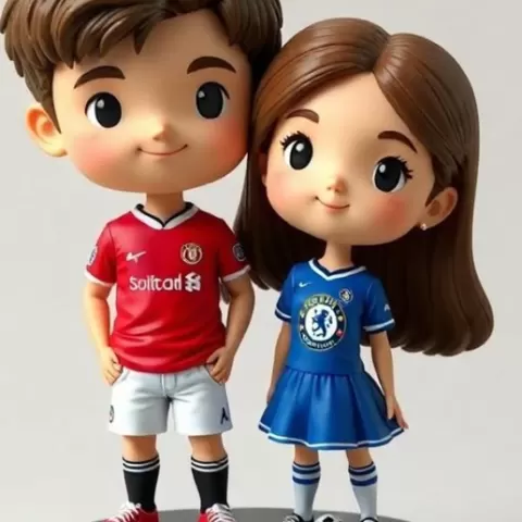 football couple