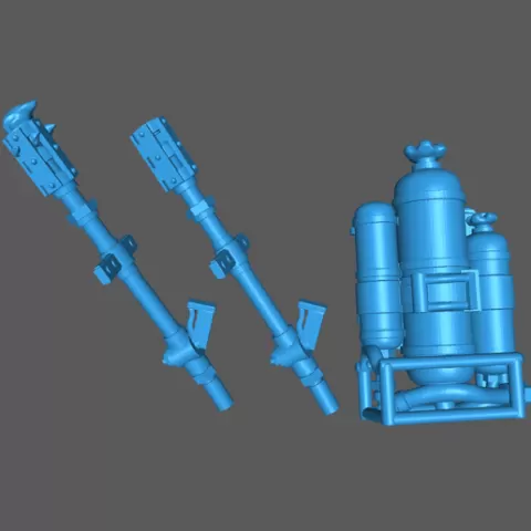 Kitbash Flamer Bits