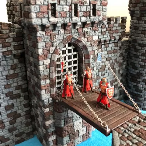 Castle builder - Tower with gate