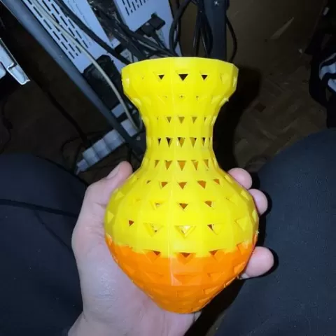 prism vase