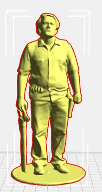 Old Man Standing