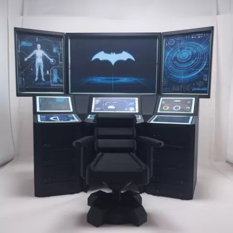 Batcomputer Action Figure Diorama