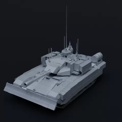 Russian T72 Shturm Urban Warfare Tank UGV by The Military Industrial Complex