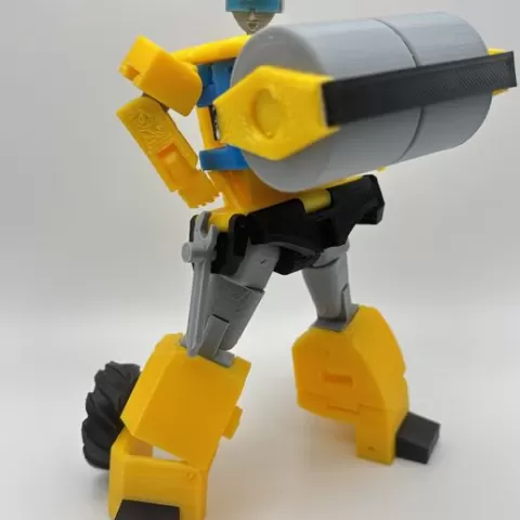 Transformers Road Roller (OC Designed by zandercom)