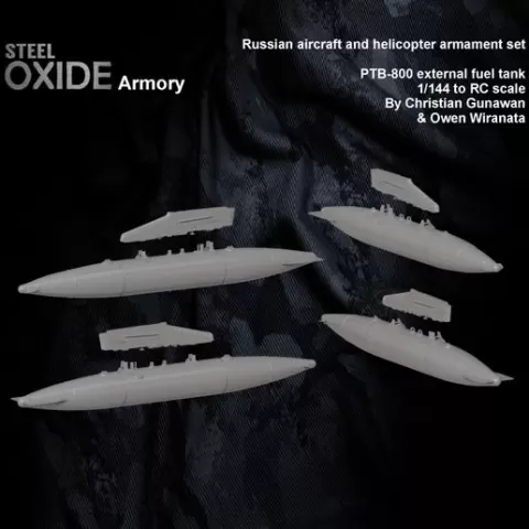 Russian PTB-800 external mounted fuel tank