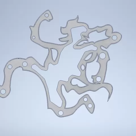 Luffy 5 gyre cookie mold