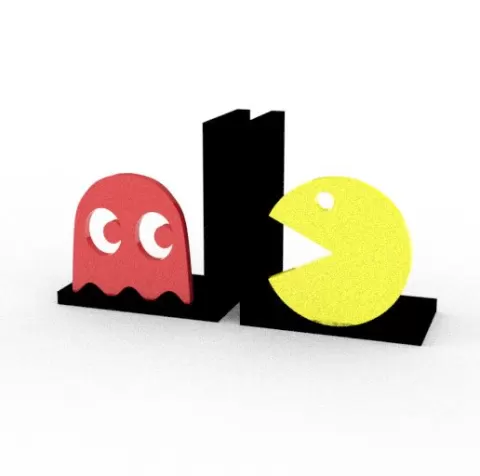 Pac-Man BOOKENDS