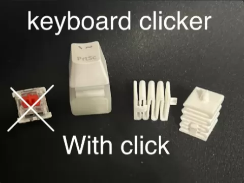 Keyboard clicker Fidget