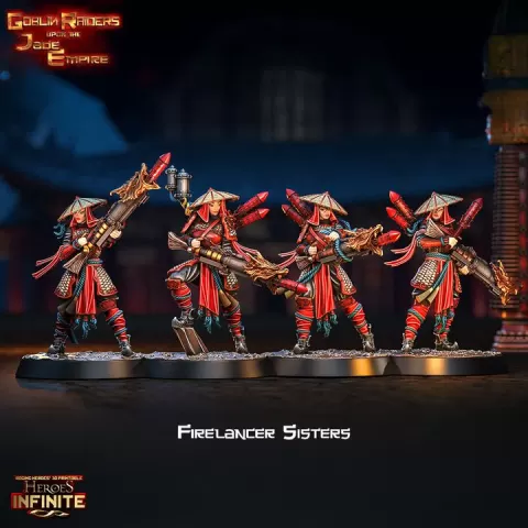 Firelancer Sisters by Heroes Infinite